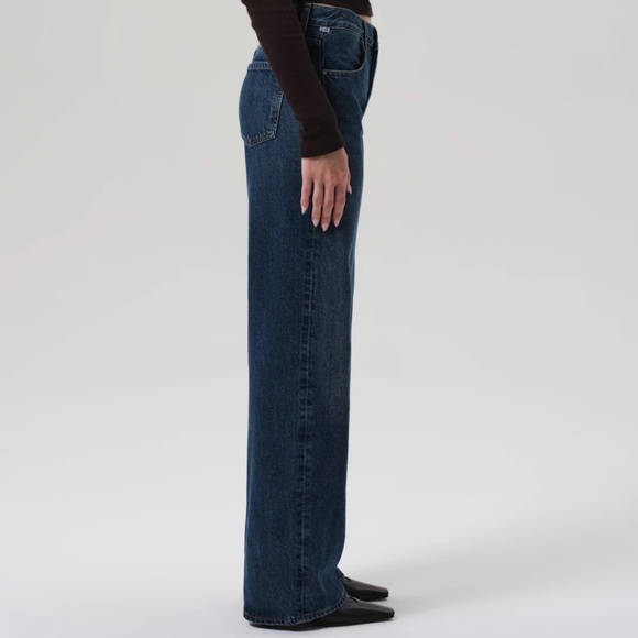 Annina High Rise Wide Leg 30" in Westwood size 24 - Picture 3 of 5